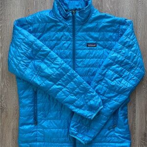 Patagonia Men's Jacket - Turquoise Blue
